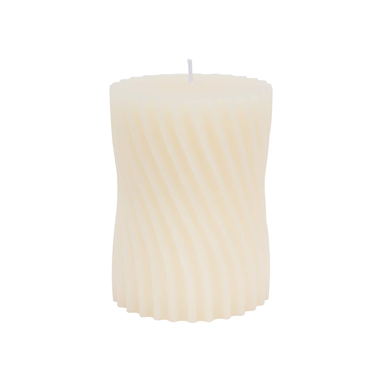 Sweet Agave Scented Waves Pillar Candle by Ashland®